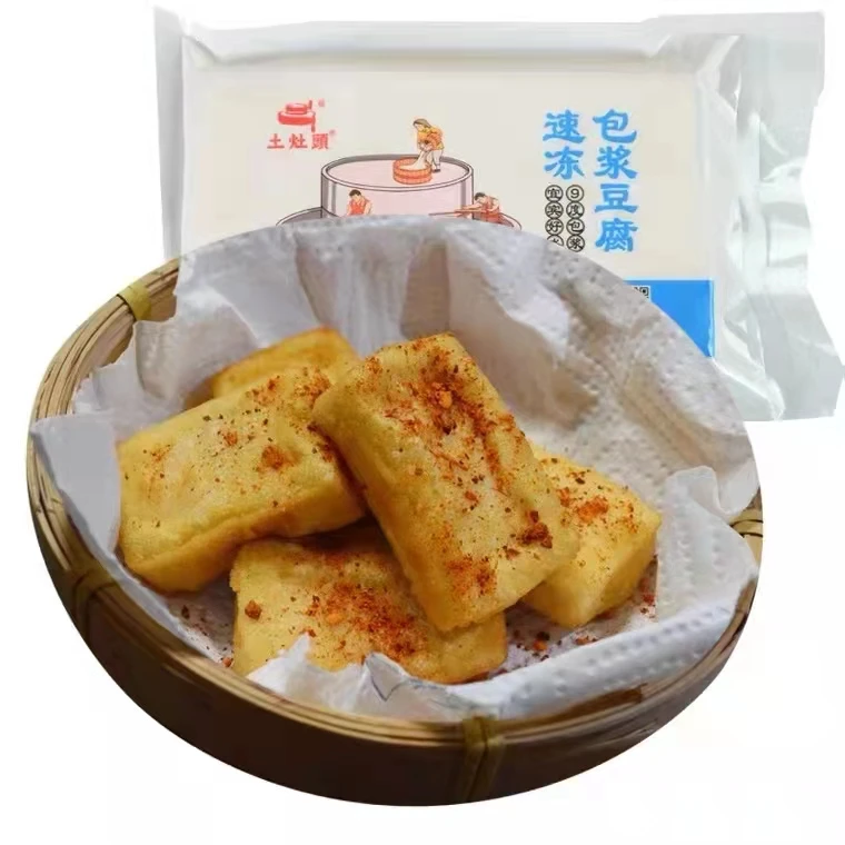 Yibin pulped tofu small baked tofu snack Barbecue food