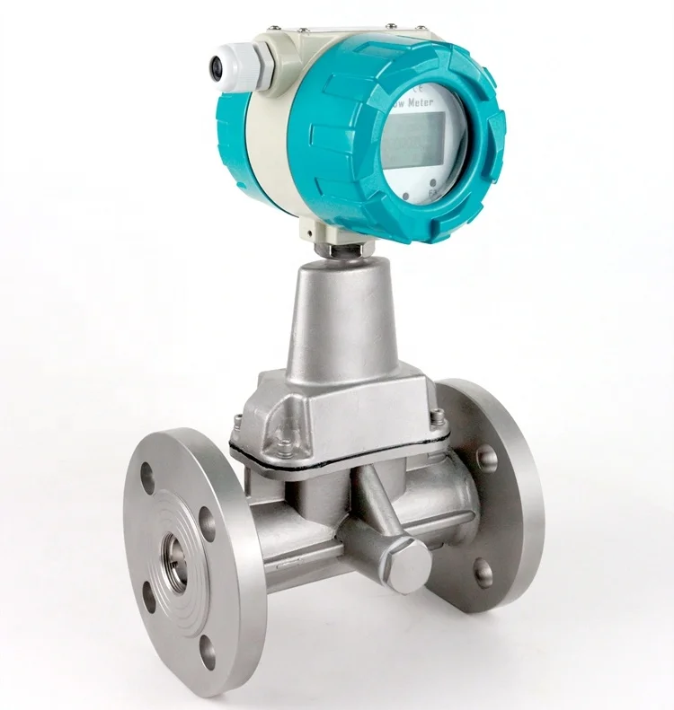 Carbon monoxide DN100 4~20mA smart flowmeter flow meters steam gas compressed nitrogen Air precession vortex flow meter sensor