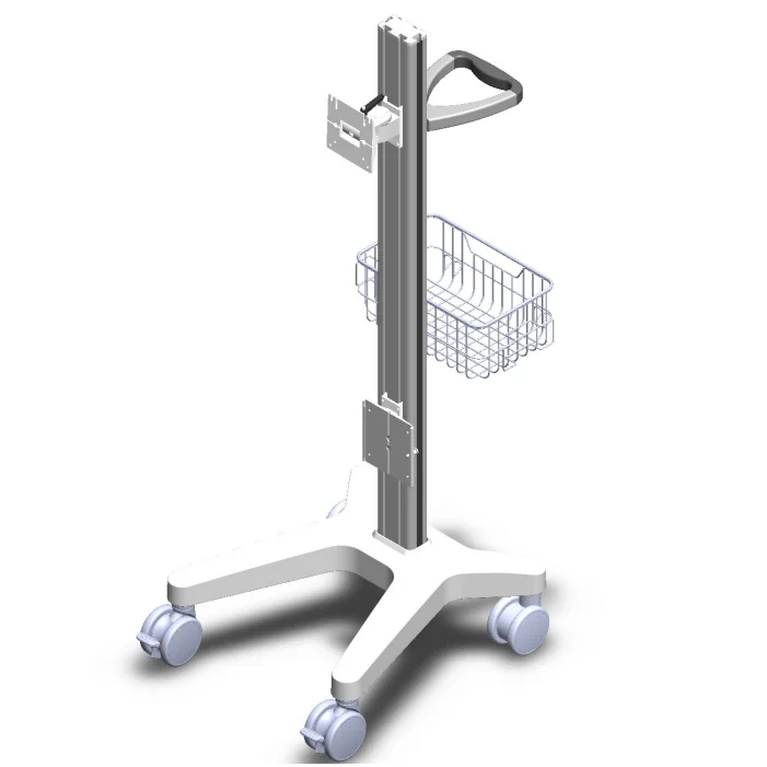 New arrival medical trolley for patient monitor cart for Nihon Kohden G7