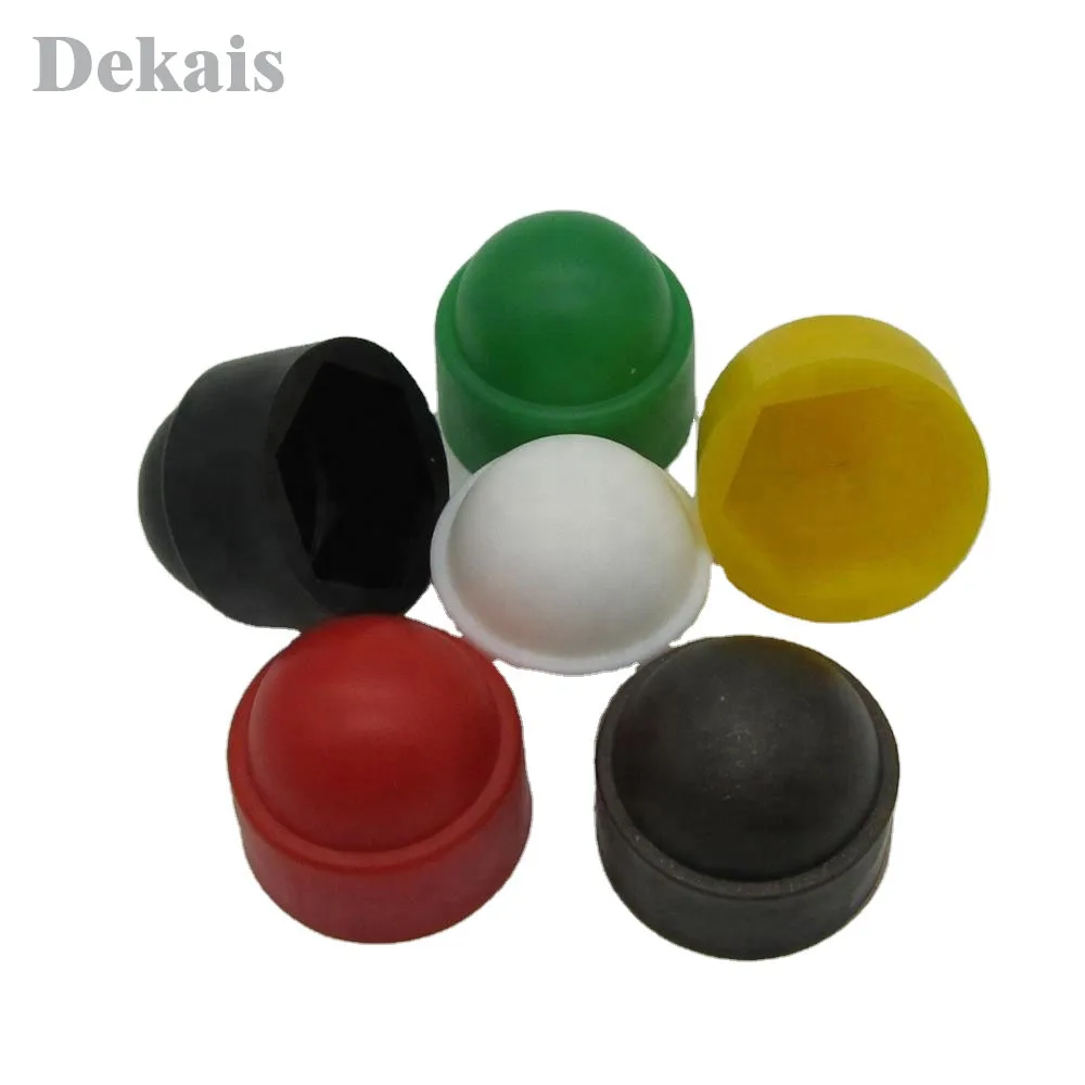 In stock high quality white black PA66 nylon dome nut