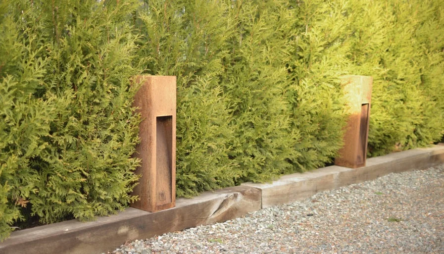 Customized out door garden box light small custom light box  waterproof bollard light For Landscaping