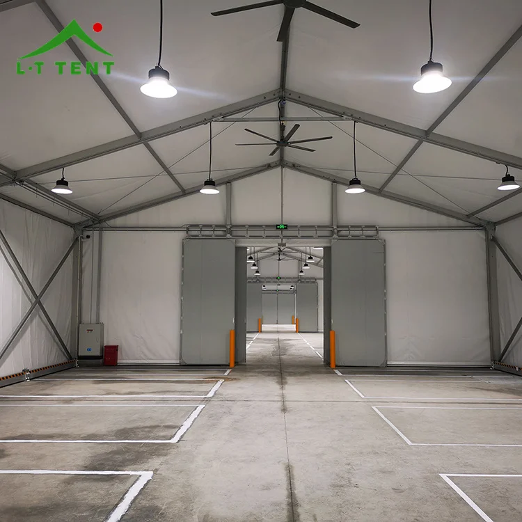 30x50m Large Heavy Duty Big Pvc Workshop Storage Hall Metal Prefabricated Aluminium Frame Industrial Temporary Warehouse Tent