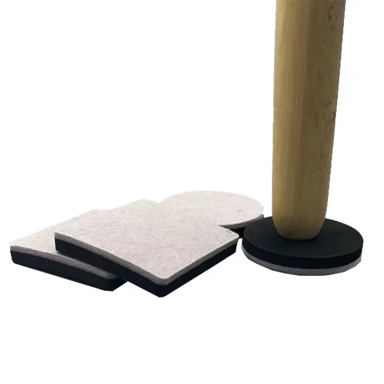 Wholesale Anti skid Round Square Felt Furniture Pads