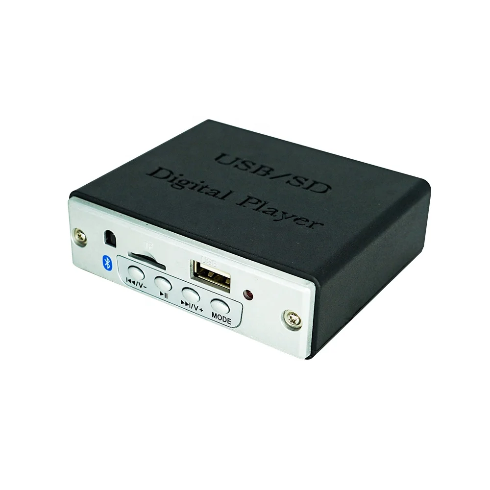 JQ MP3 Player Bluetooth Music Player Box MP3 Module USB Kit Decoder board 12V