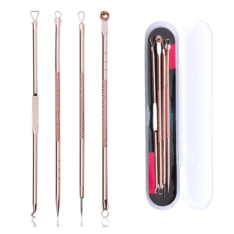 Private Label Blackhead Set Black Head Extractor Facial Blackhead Remover Pimple Comedone