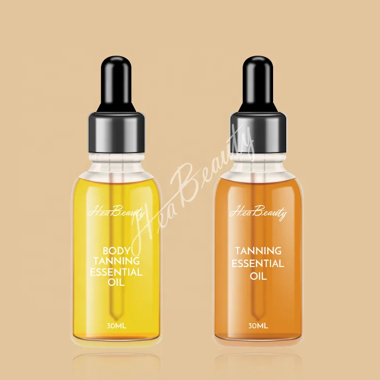 Private Label Illuminating Self Tan Drops Vegan and Cruelty Free Tanning Oil Face Serum Moisturising Notox Face Tanning Drops 3