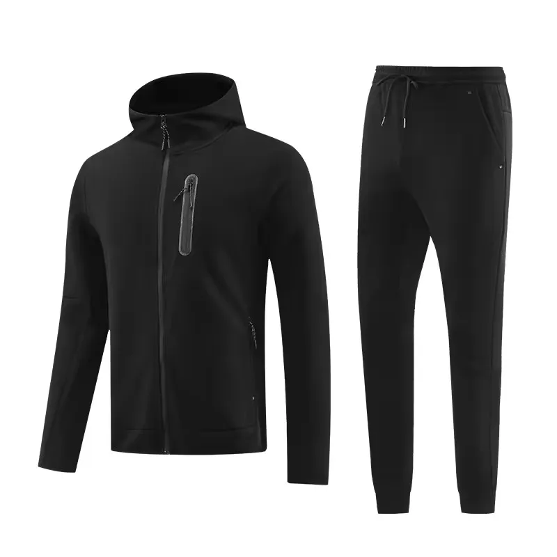 Sportswear Training Jogger Suits Jacket And Jogger 2 Piece Set Mens Gym Sport Tracksuit
