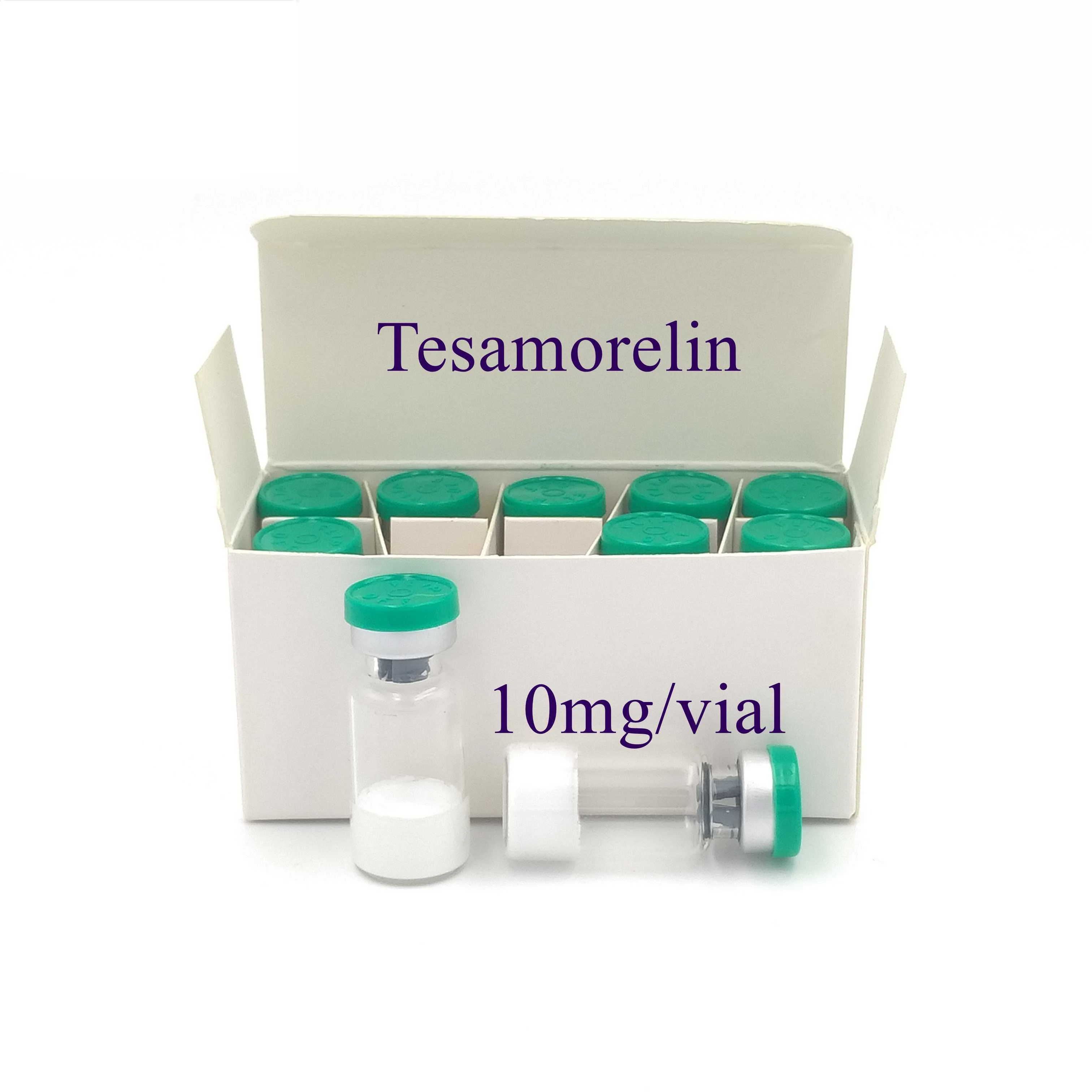 
Buy high quality Bodybuilding tesamorelin peptide, 218949-48-5 Tesamorelin 10mg 