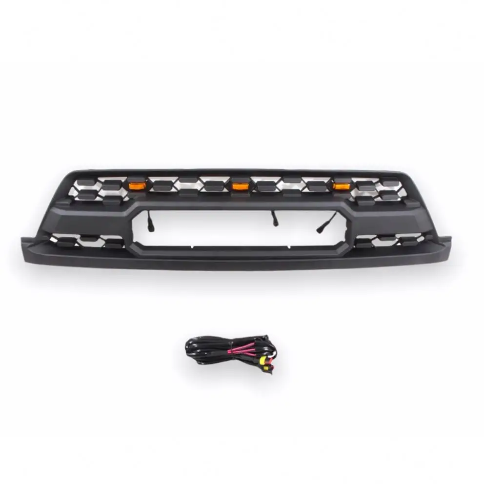 2002 2003 2004 2005 accessories body kit car parts Front TRD pro mesh grille with light for toyota 4runner