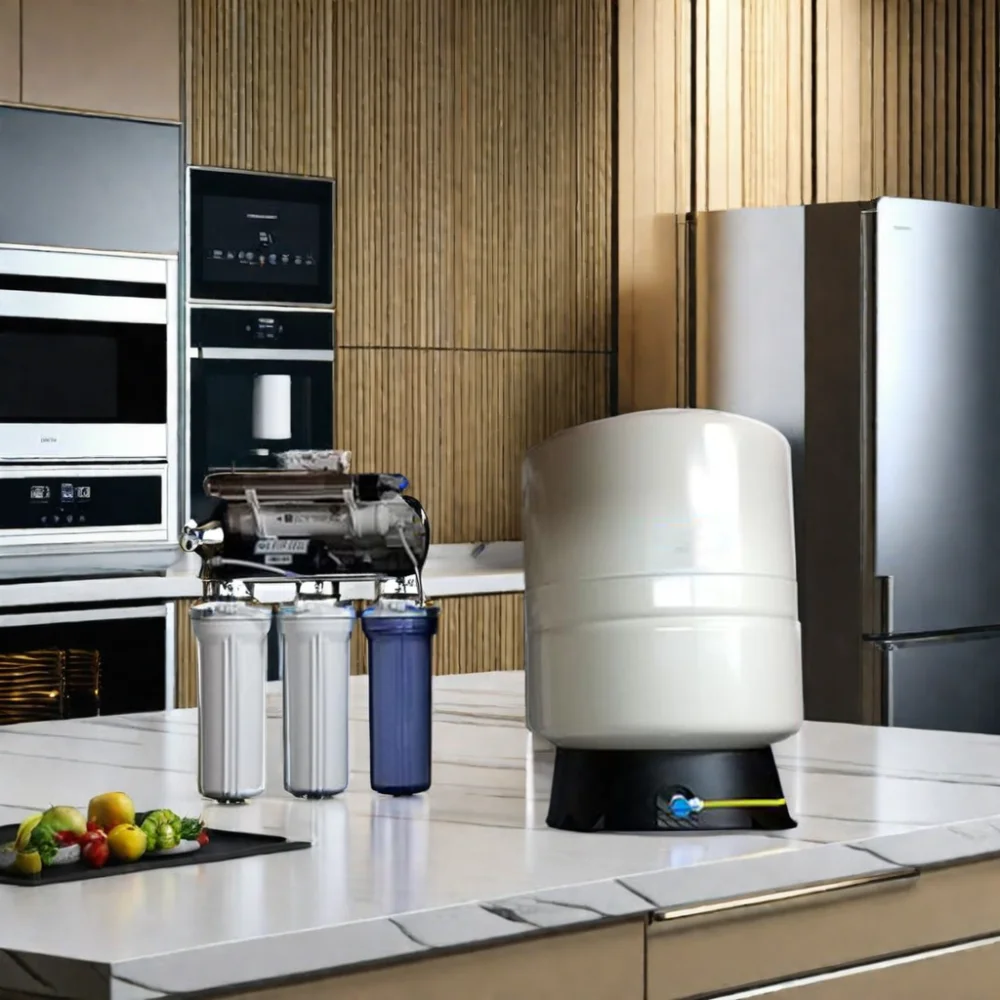 7 Stages Ro Portable Electric Water Purifier for Household Outdoor Hotel Use With Self-Cleaning Function