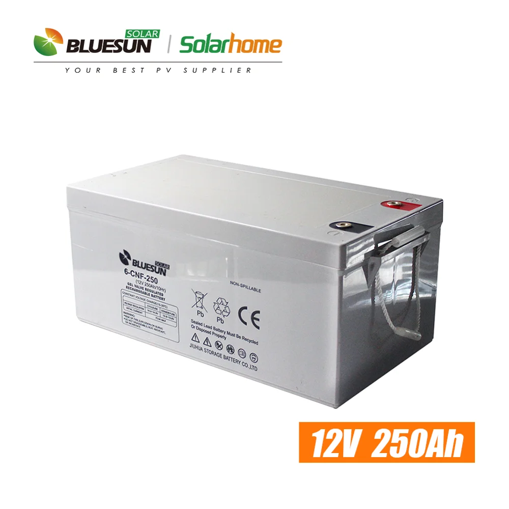 
Bluesun long life GEL AGM lipo deep cycle 12V 200Ah series solar battery 