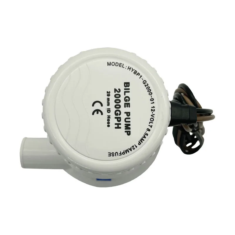 RANKING FL-61 2000GPH Hot sale DC 12V Submersible Solar Battery Sea Bilge Pump For Boat Yacht  Maritime