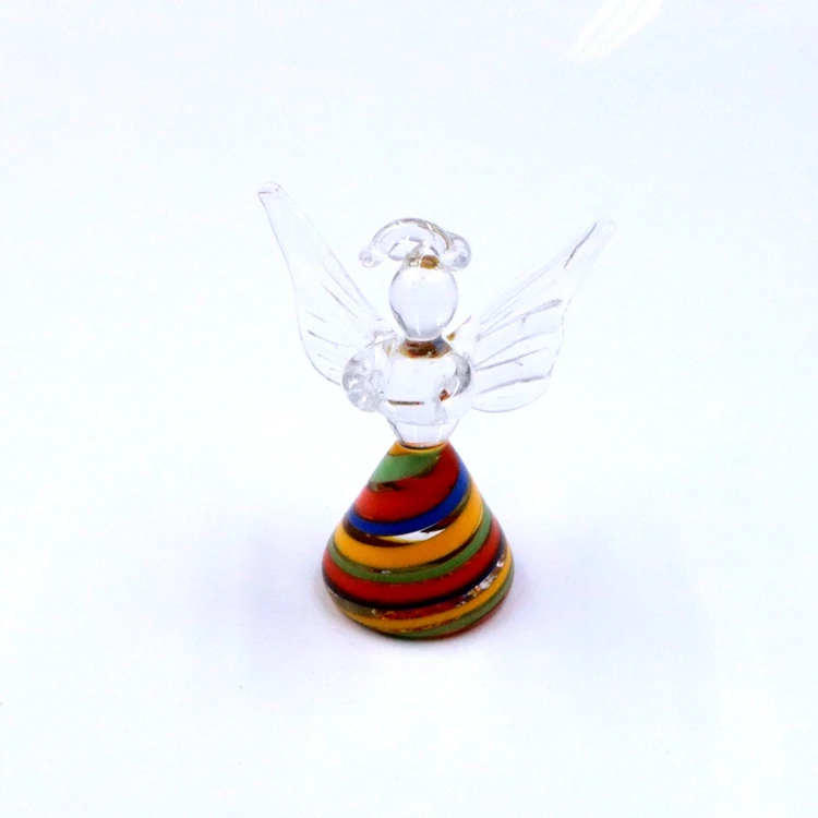 Handmade Murano Glass Christmas Angel Figurine