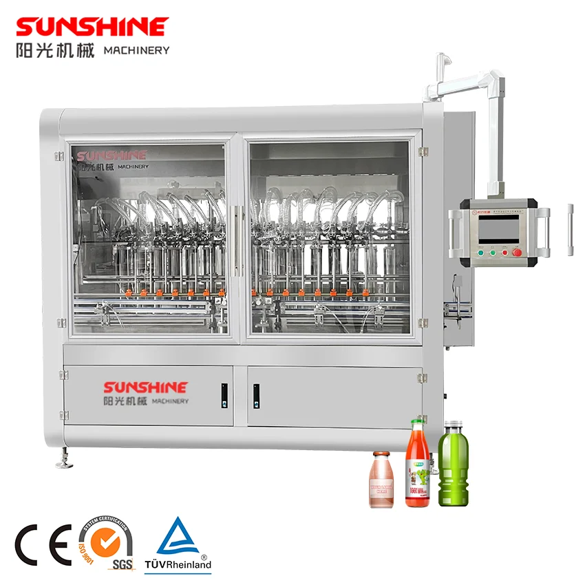 Fully Automatic apple orange fruit hot juice filling processing bottling machine production line