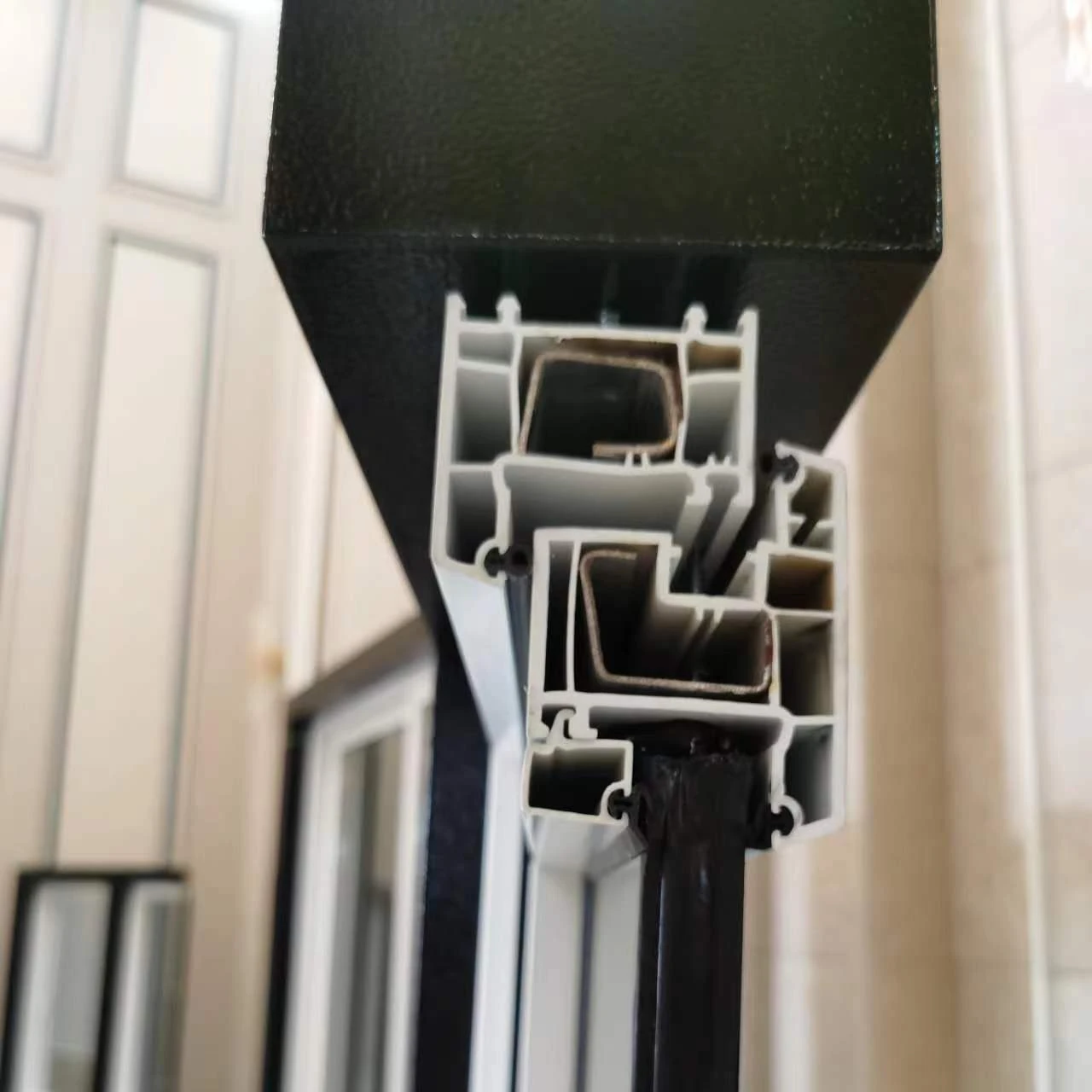 Hot Selling American Style Upvc Extrusion Casement Window Profile Plastic Window Panel Pvc Window Profile Upvc Door Frame