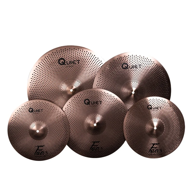 Factory Supply 4pcs FANS Cymbal Low Volume Drum Set at Attractive Price