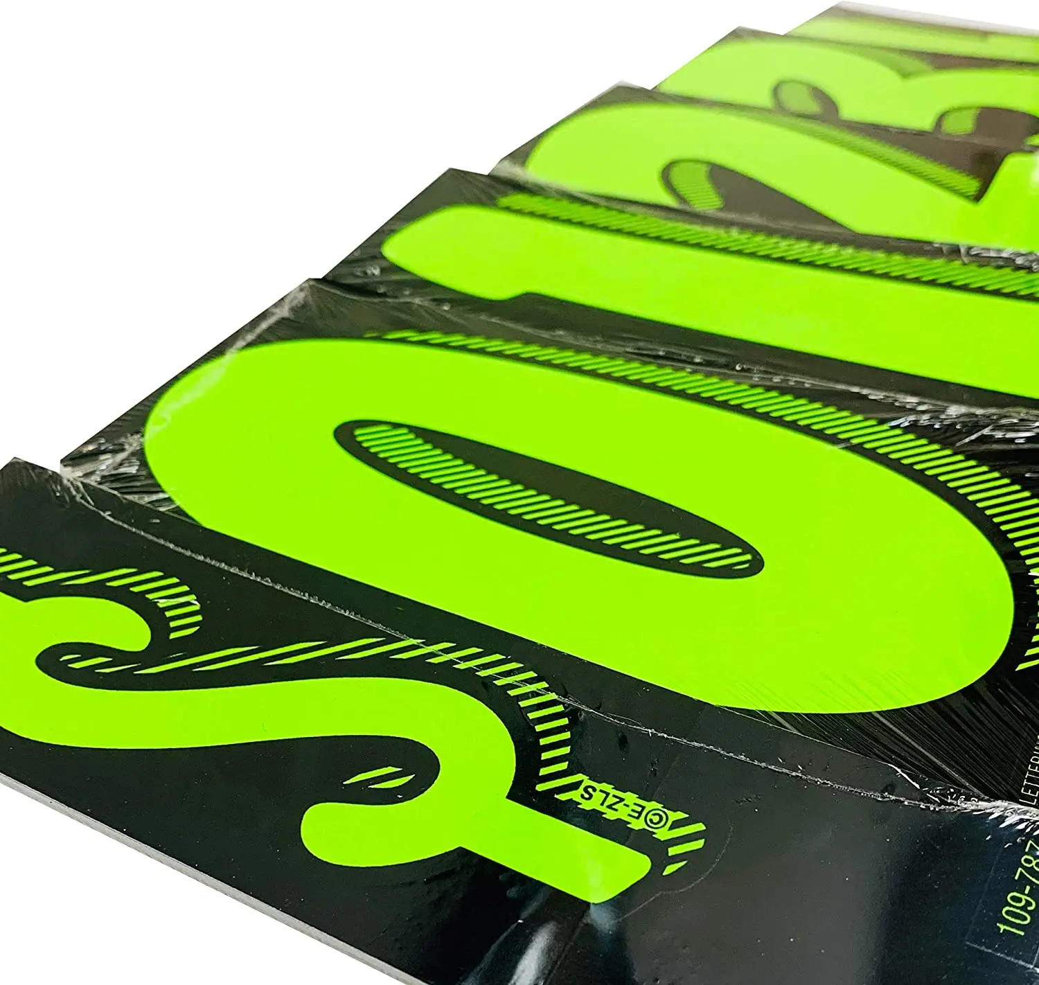 Auto Dealer Supplies Vinyl Number Decals Windshield Pricing Stickers Chartreuse Car Lot Pricing Numbers Stickers