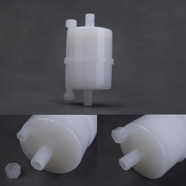 High quality 2.5' 0.65 um PP filter media capsule filter designed with built-in bleed valves for simple air and liquid