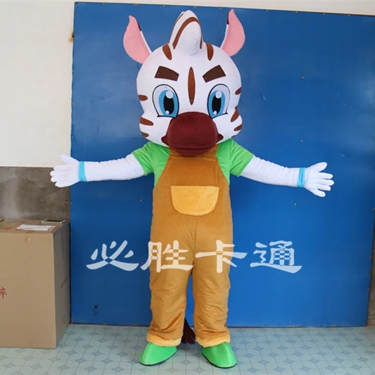 BOYI Adult character horse mascot costume custom horse mascot for sale Holiday Christmas