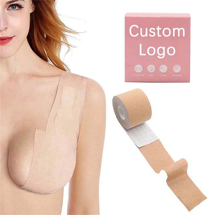 Stretch Breathable 5cm 10cm 7.5cm Waterproof Breast Nipple Cover Packaging Boobs Tape