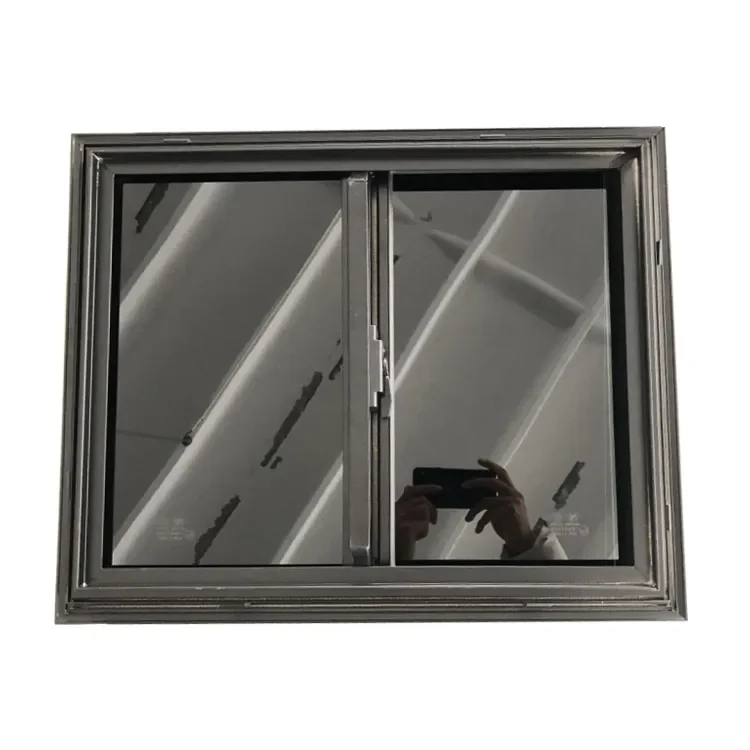 Aluminum alloy Double acrylic right Angle Caravan trailer RV sliding window