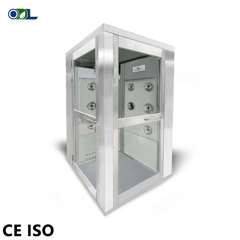 Factory Supply Automatic Air Shower Room With Interlock System