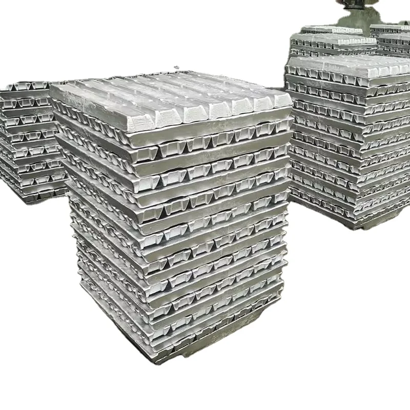 ADC12 High grade silver white 99.99% Al aluminium Ingots