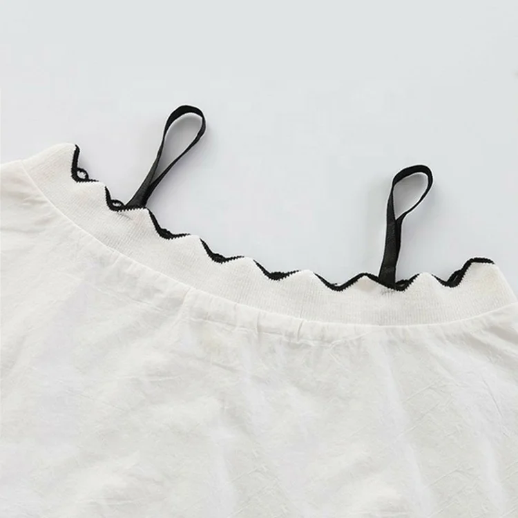 
Wavy edge thin rib for dress cuff hem collar rib fashion accessories 