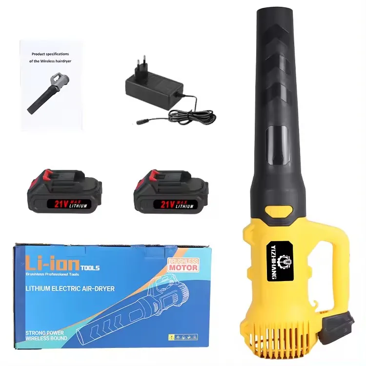 High Quality  Portable Cordless Leaf Vacuum Cleaner Fan Dust Snow Garden Air Blowers