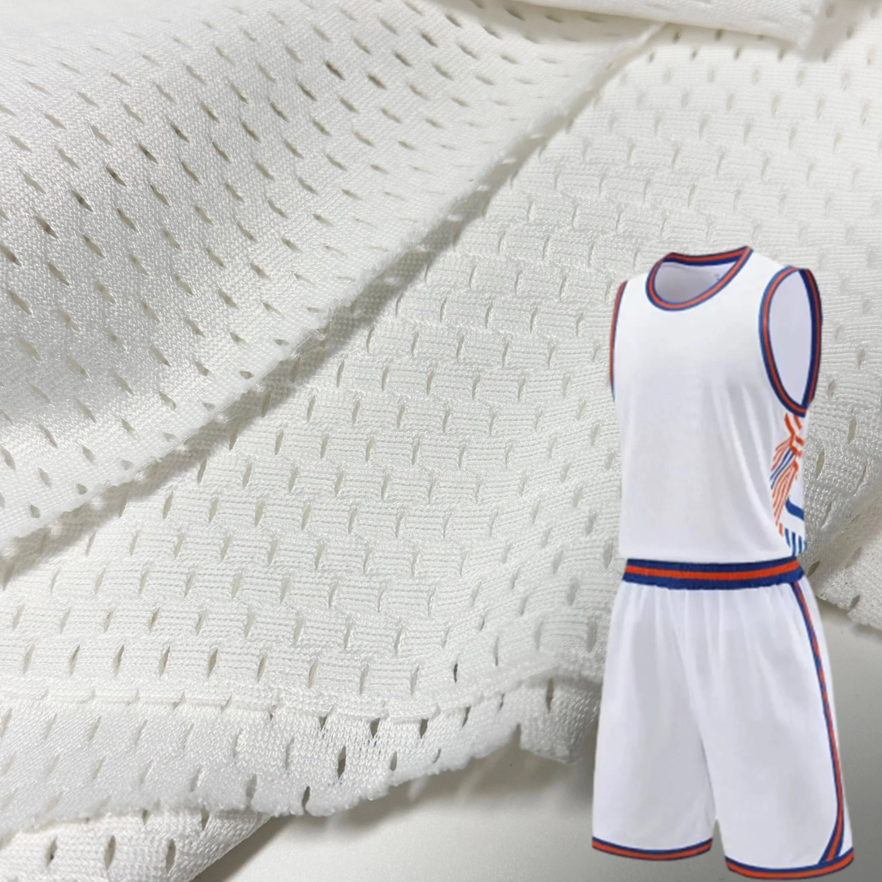 Sports Wear Polyester Fabric 95% Polyester 5% spandex Football baloncesto Fabric For Sublimation Printing