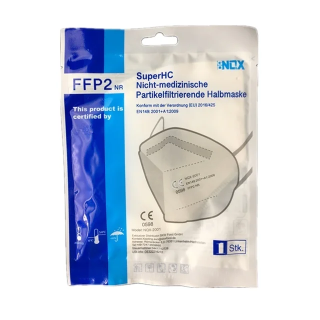 FFP2 NR SuperHC Nicht-medizinische Partikelfiltrierende Halbmaske CE 0598 mask