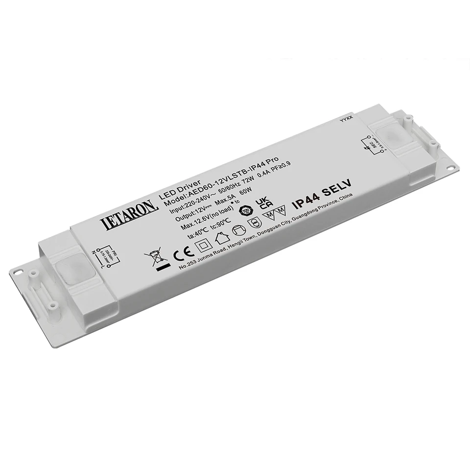 Led treiber 12v led trafo netzteil 230v auf Диммируемый светодиодный драйвер мини-источник питания 60W LED