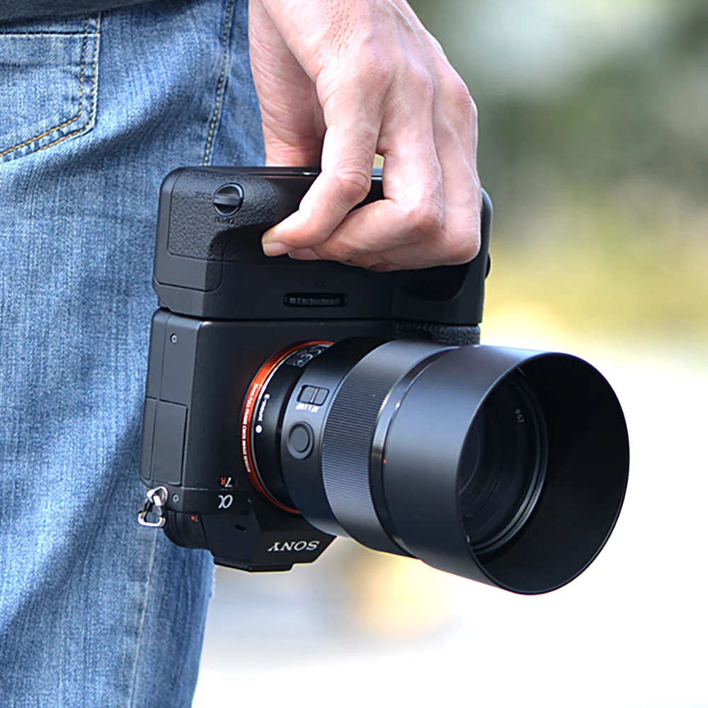  Kingma вертикальный батарейный блок Замена для sony VG-C2EM совместим с альфа a7II a7r II a7m III Кольцо адаптер беззеркальной