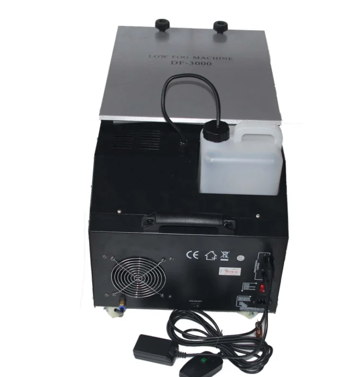 High Power Smoke Low Lying Fog Machine 3000W DMX Control Low Fog Smoke Stage Equipment Party Wedding Atmosphere Machine YS-130