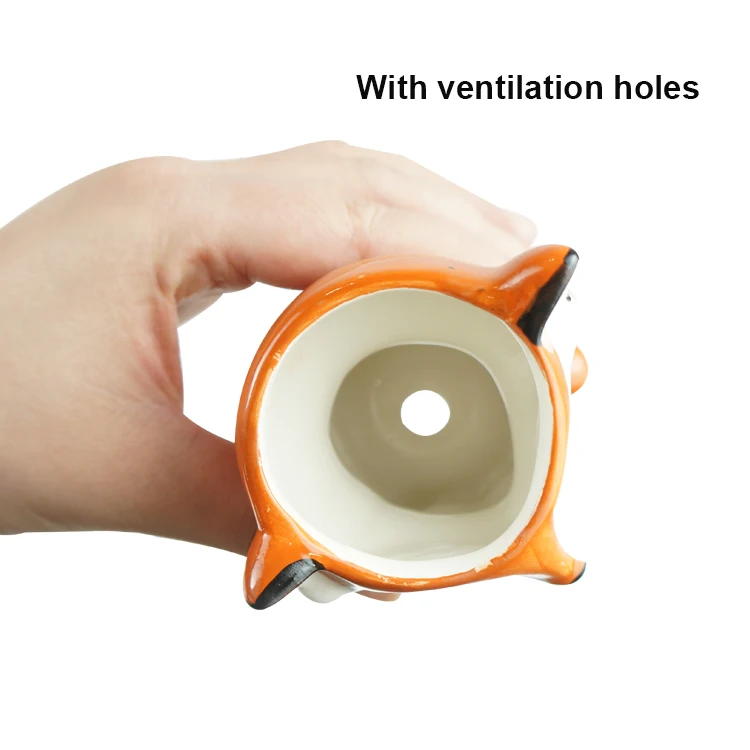 Ceramic Plastic Groot Succulent Pots Animal Pot & Planters  For Plant Indoor And Flower