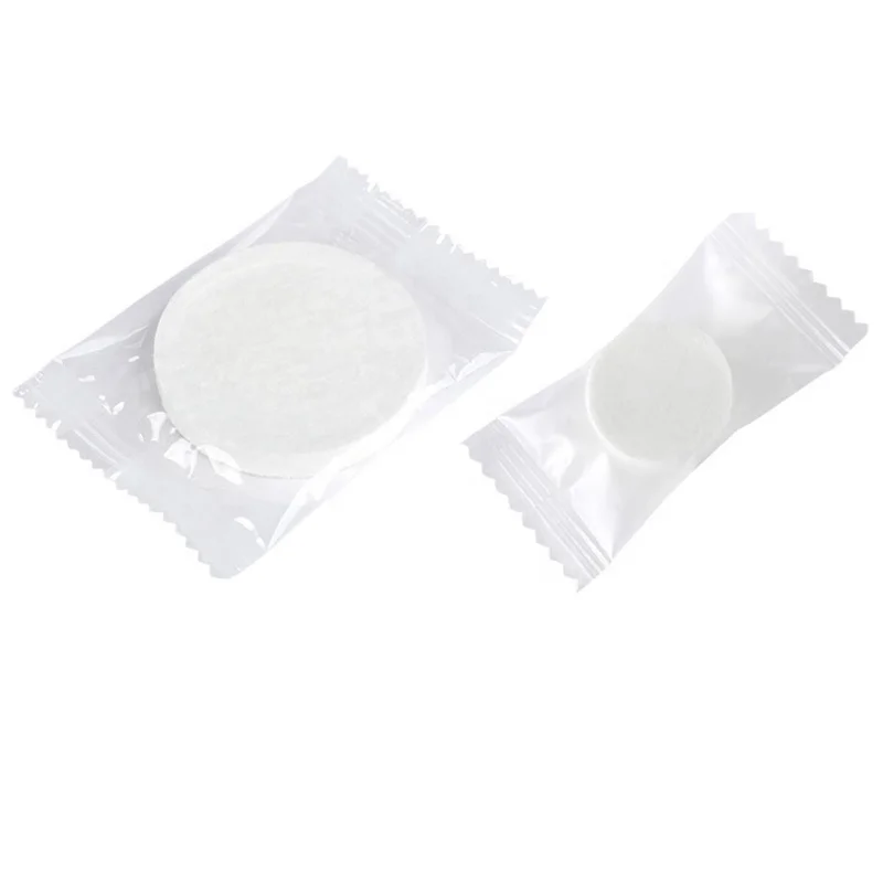 100% хлопковое одноразовое компрессионное полотенце для лица, 35 упаковок для путешествий