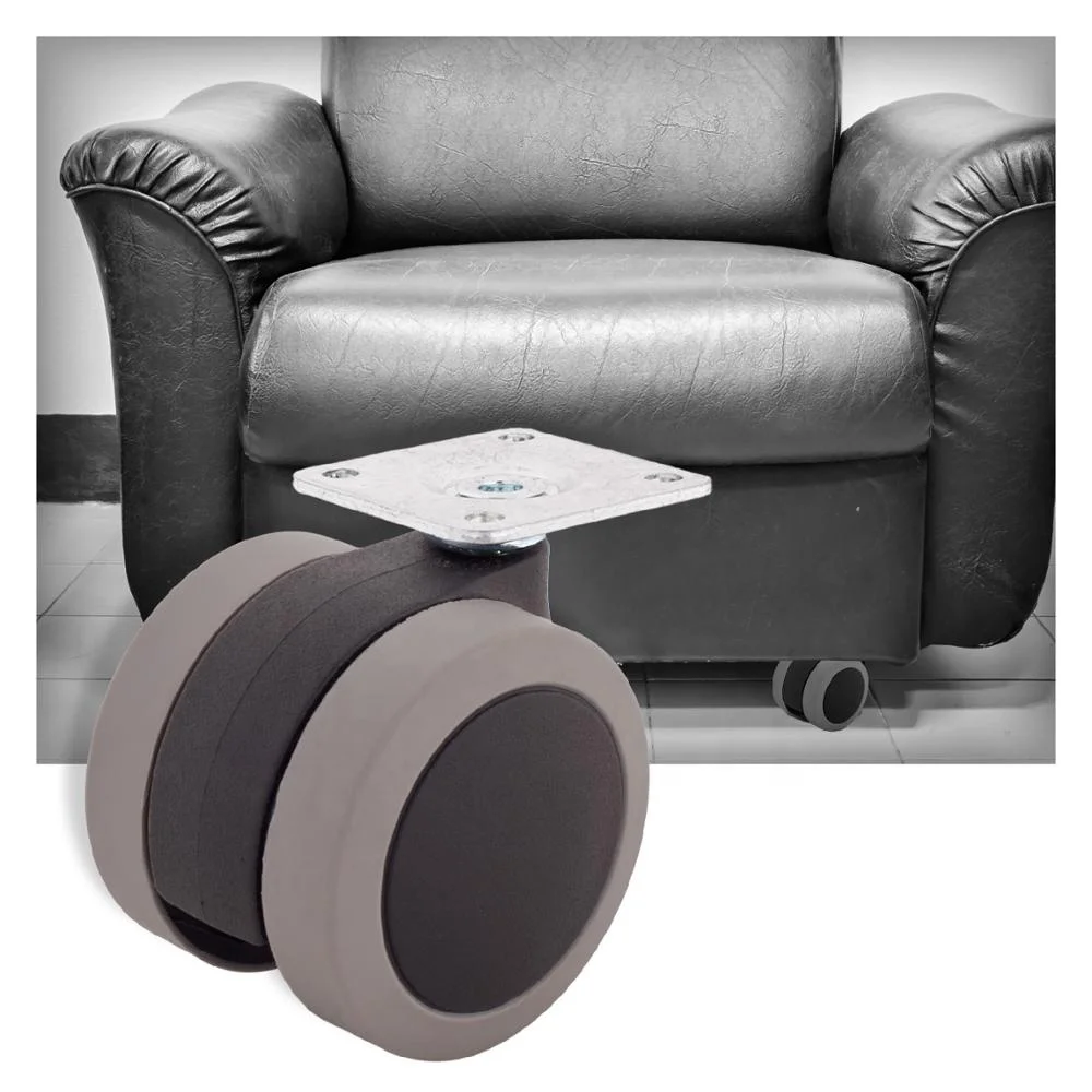 OEM small furniture trolley plate caster wheel