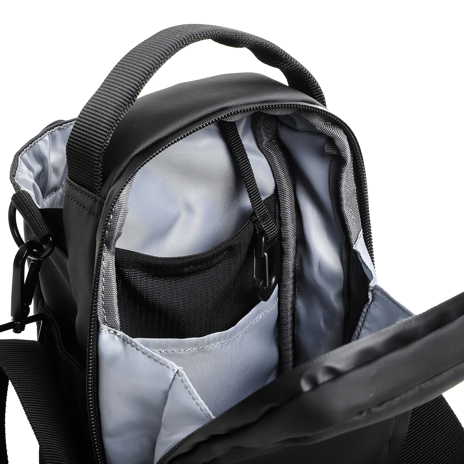 New design magnetic gym bag Custom Fitness black Magnetic bag gym supplier with bottle bag