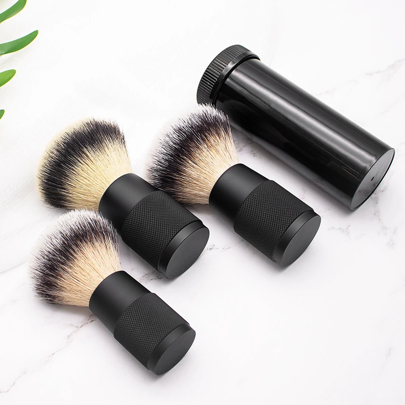 Diri Promotion Two For One Professional Aluminum Handle Private Label Shaving Brush