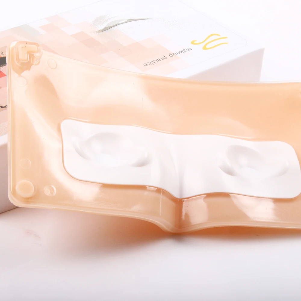 3D Realistic Model for Eyelash Extensions Eyeliner And Eyeshadow Face Makeup Practice Board  For Microblading Accessories