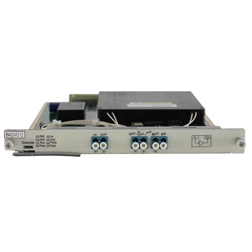 20 дБм выход в линии DWDM EDFA C-band 20 дБ Подключаемый модуль для многоуровневой транспортной платформы