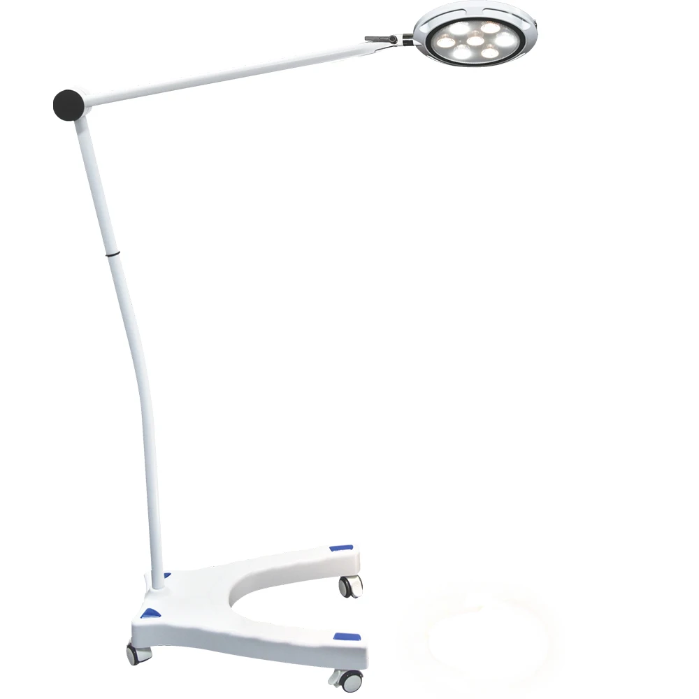 economic led medical light portable mobile floor standing surgical operating lamp dental  examination light