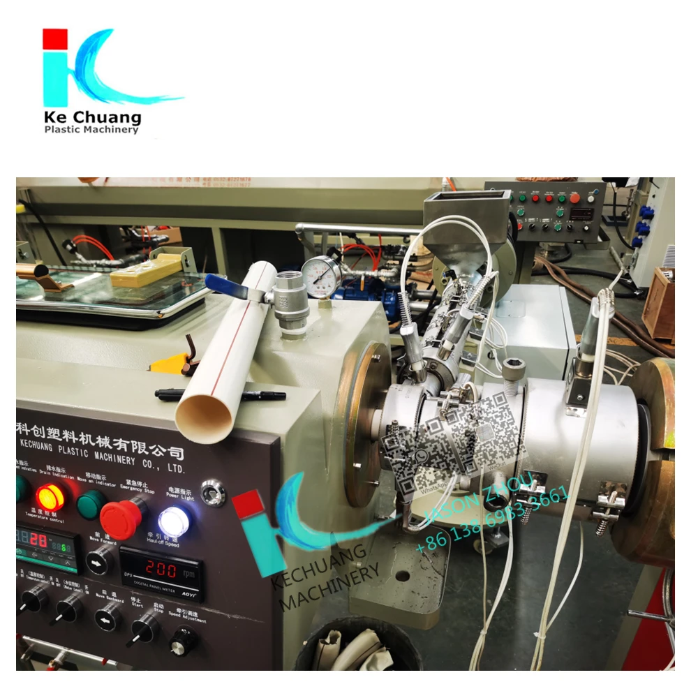 PVC  UPVC pipes extrusion machine with best price  with belling machine