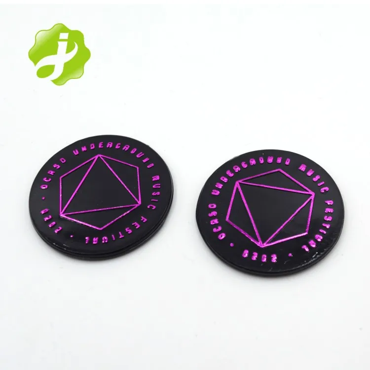 Promotion Custom Cheap Factory supply plastic pirate game gold coin