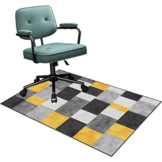 Anti-Slip Floor Protector Easy to Clean Computer Gaming Chair Mat for Hard Floors