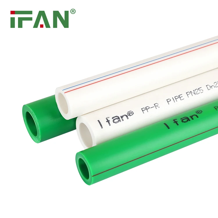 IFAN High Quality Factory PPR Plumbing Pipes PN12.5 PN16 PN20 PN25 PPR Tube 20-160mm PPR Water Pipe