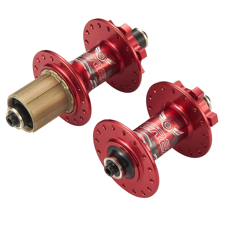 KEREACHY wholesale custom KR4002F/R quick release disc brake hub 28 32 36 hole mountain bike hub front 2 rear 4 bearing MTB hub