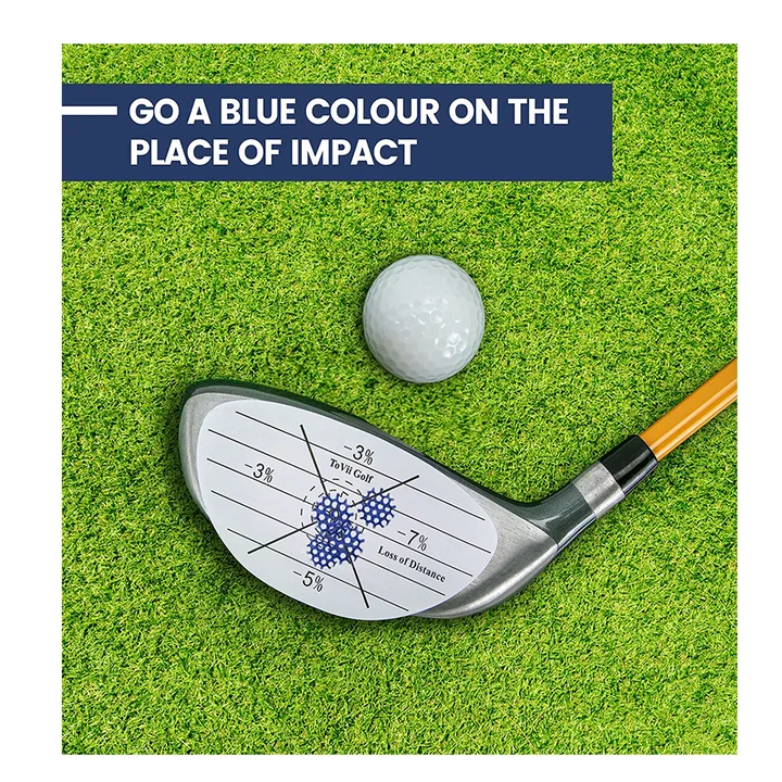 Factory Wholesale Golf Club Impact Tape Labels Stickers for Driver Woods Irons Putters Ball Hitting Recorder