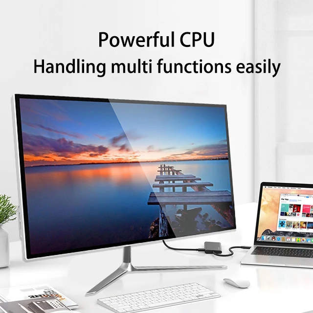 Горячая Распродажа ПК все в одном Core I7 IPS экран экономичный моноблок AIO компьютер для офиса по низкой цене