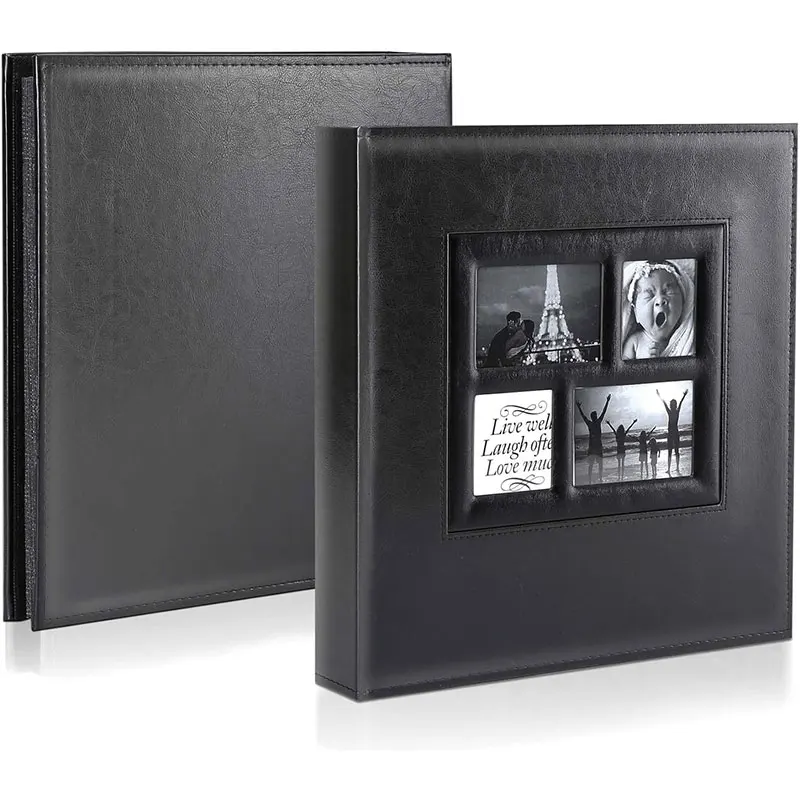 2019 new design handmade cheap hard cover photo albums to stick for graduates\baby